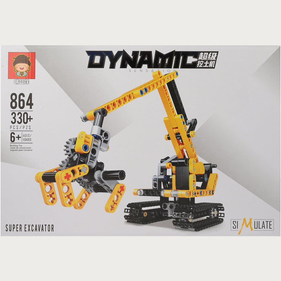 Super Excavator Building Blocks For Kids