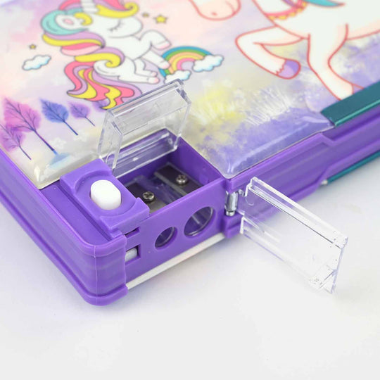 Double Sided Multi-functional Magnetic Pencil Box