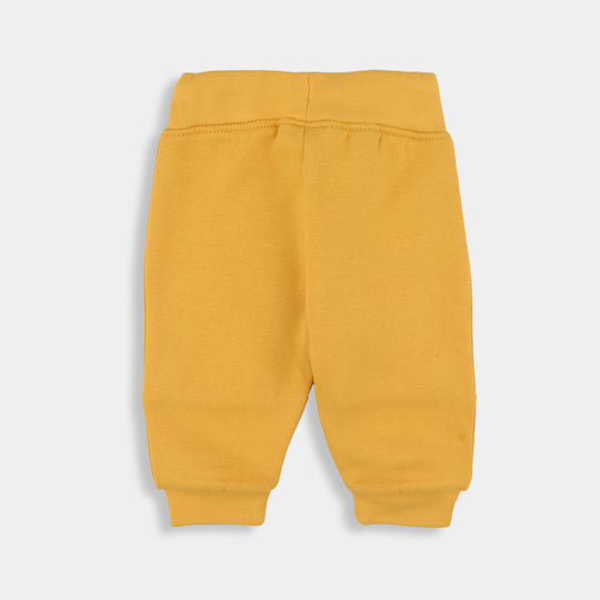 Infant Boys Fleece 2 Piece Suit (Lion) - Yellow