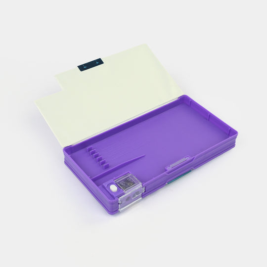 Double Sided Multi-functional Magnetic Pencil Box