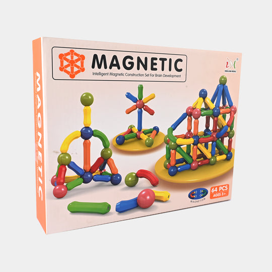 Puzzle Magnetic Sticks | 64PCs