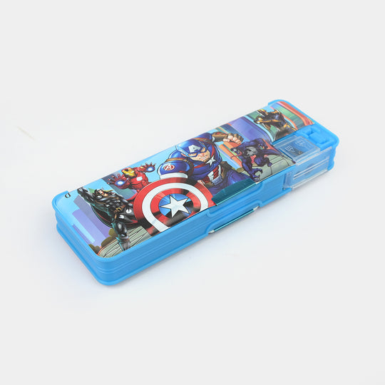 Double Sided Multi-functional Magnetic Pencil Box