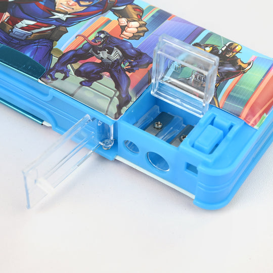 Double Sided Multi-functional Magnetic Pencil Box
