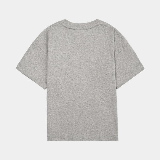 Boys Cotton Jersey T-Shirt H/S Grey Mood-Heater.Grey