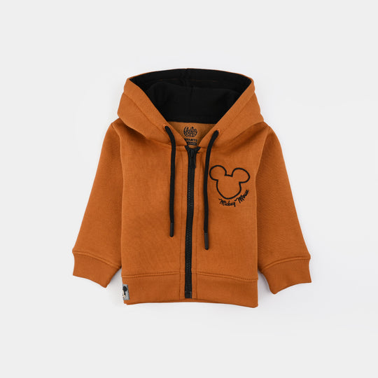 Infant Boys Fleece Knitted Jacket