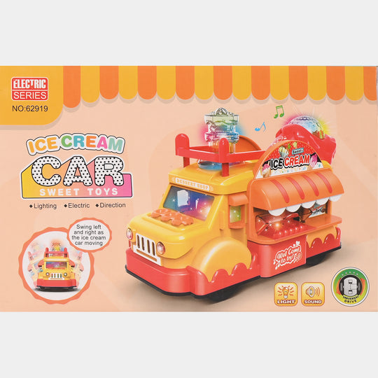 Universal Electric Candy Cart Car Musical Toy with Lights