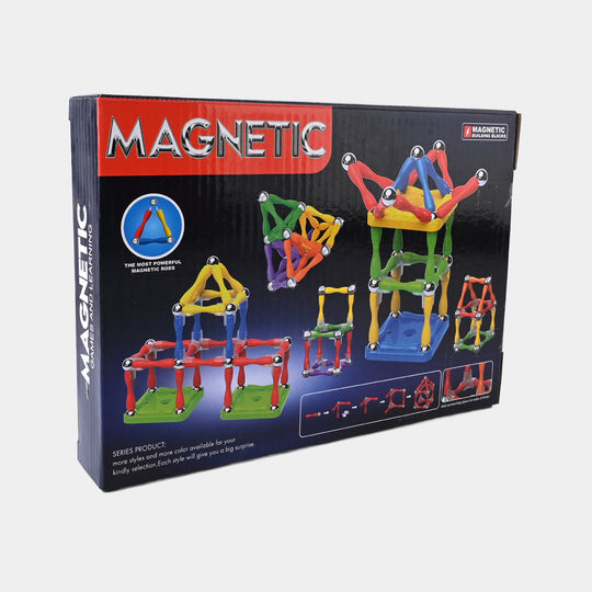 3D Magnetic Learning Building Blocks 65Pcs