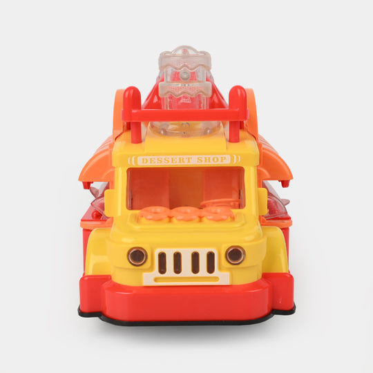 Universal Electric Candy Cart Car Musical Toy with Lights