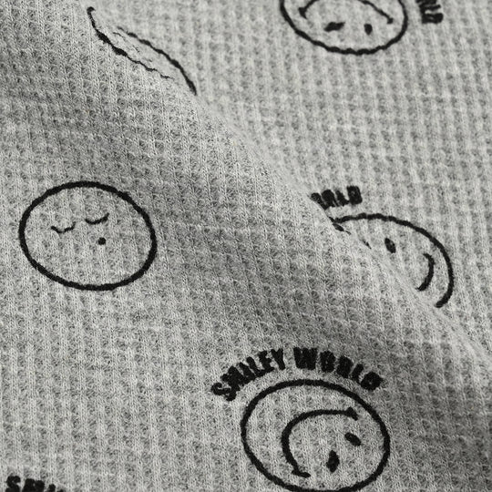 Infant Boys Thermal T-Shirt H/S Smiley-Heater.Grey