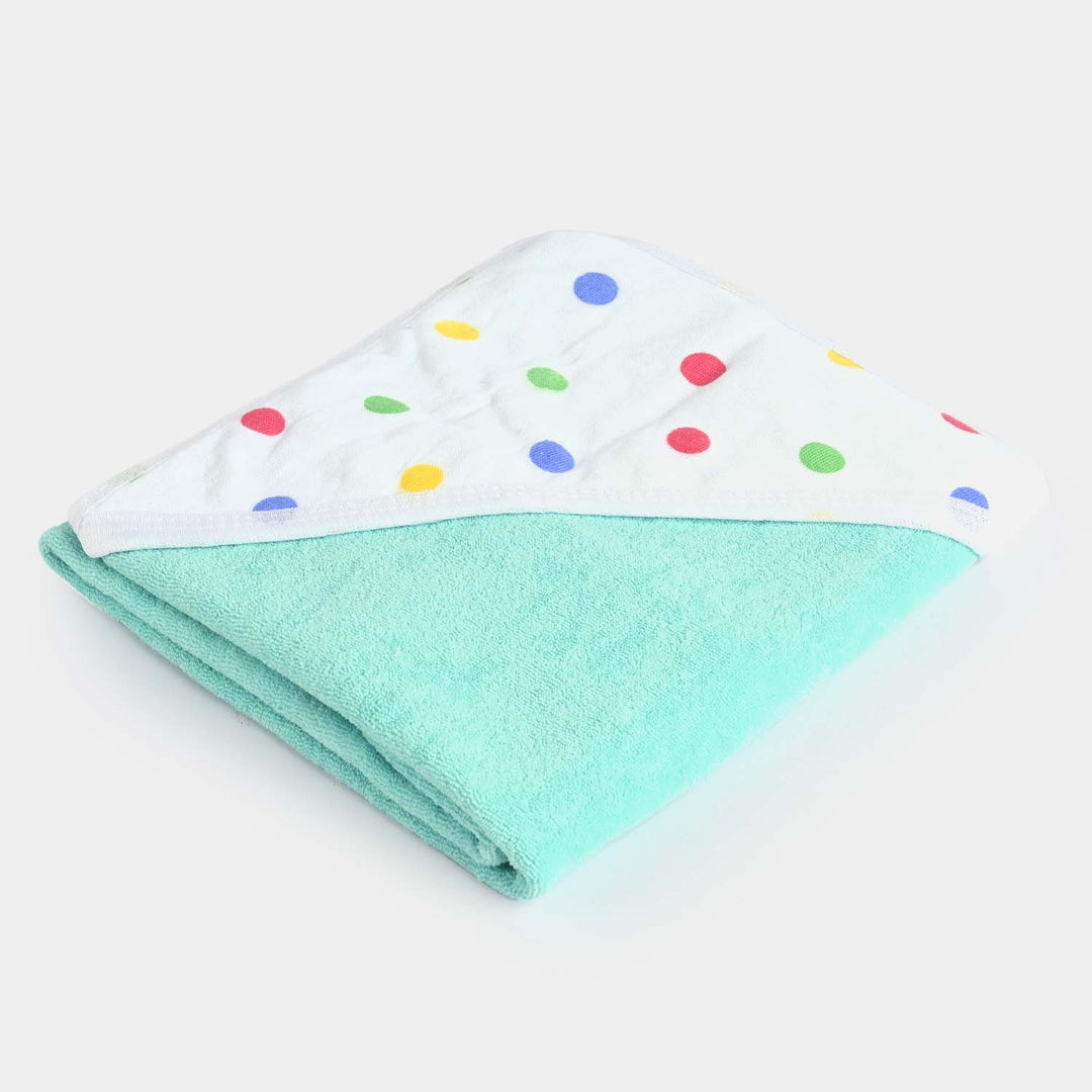 Hooded Baby Bath Towel | Single Ply