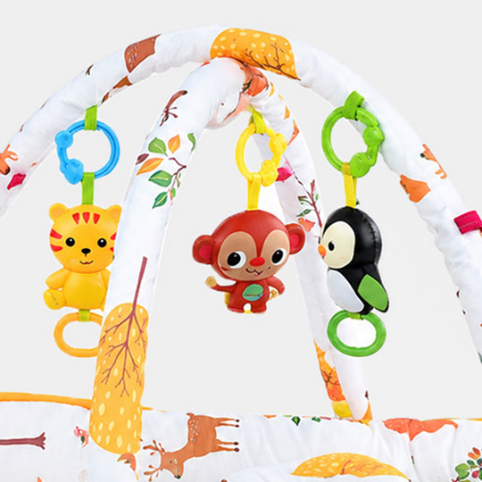 4-in-1 Baby Safety Bed &amp; Activity Play Gym Set