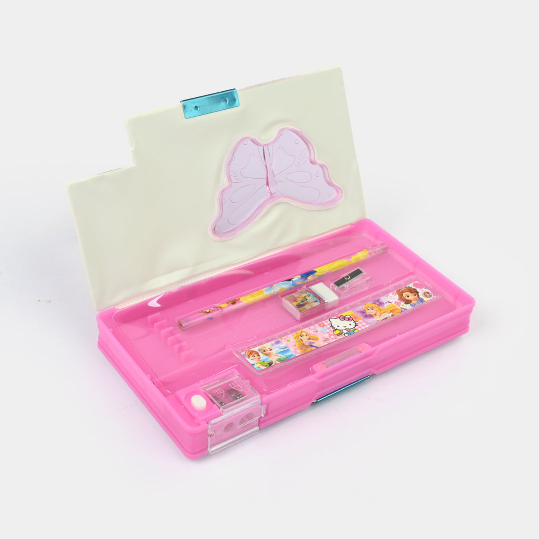 Double Sided Multi-functional Magnetic Pencil Box