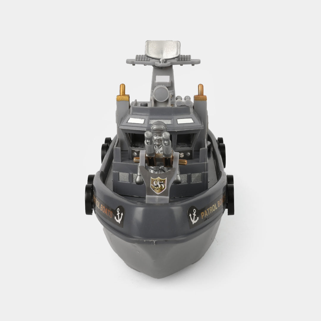 Universal Electric Marine Boat Musical Toy with Lights