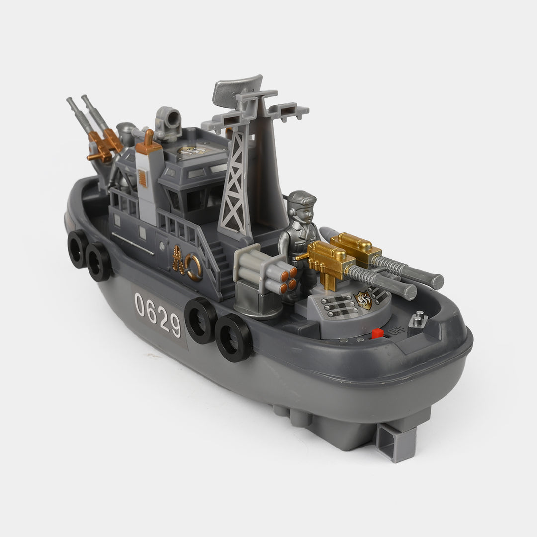 Universal Electric Marine Boat Musical Toy with Lights