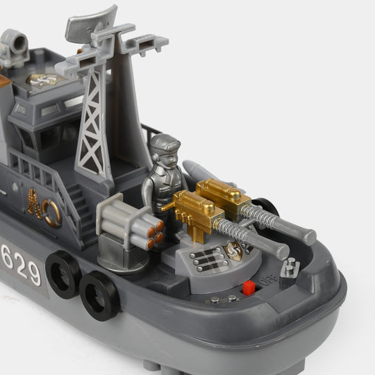 Universal Electric Marine Boat Musical Toy with Lights