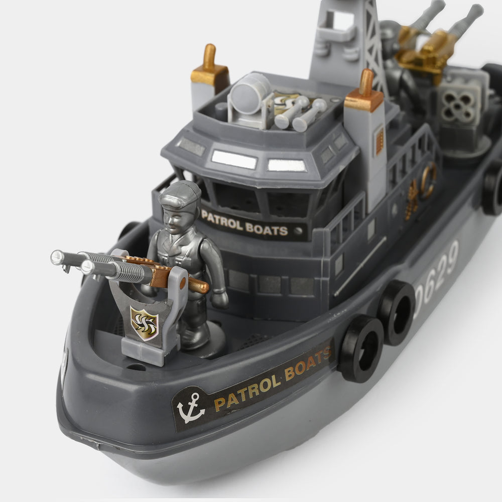 Universal Electric Marine Boat Musical Toy with Lights