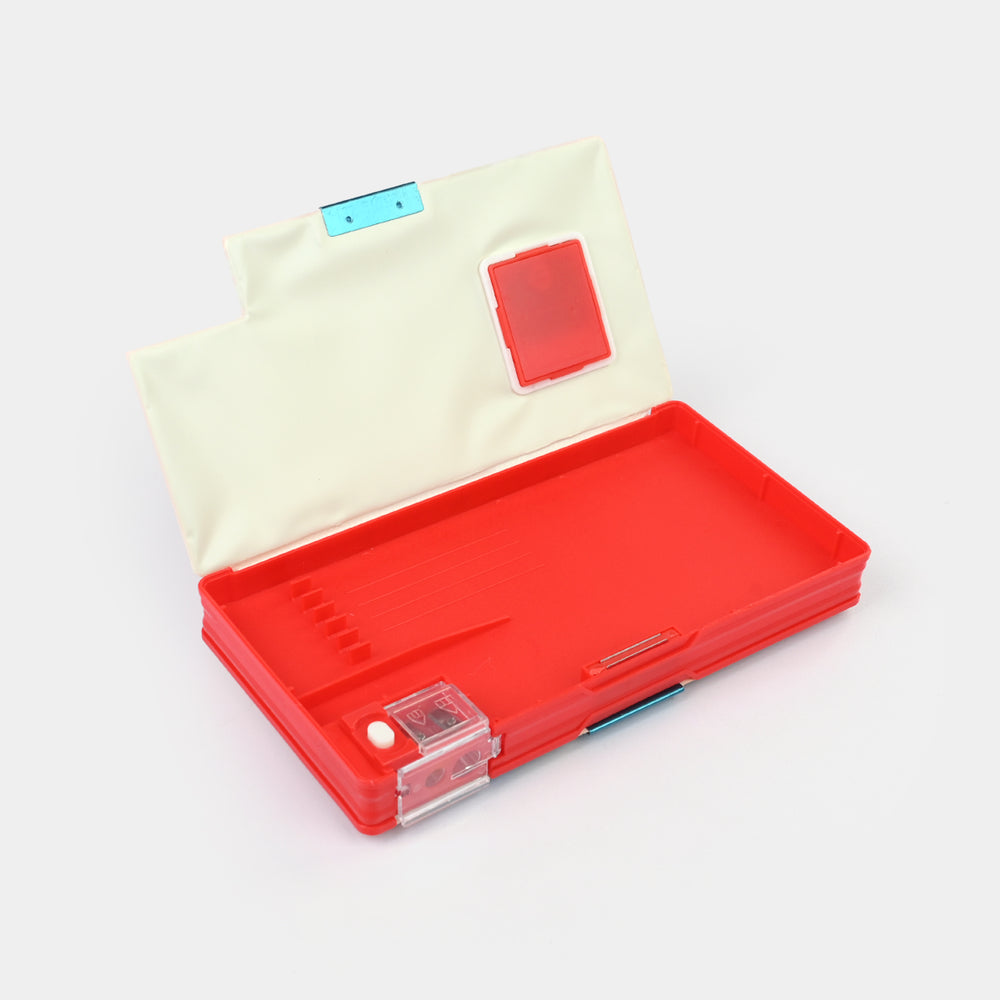 Double Sided Multi-functional Magnetic Pencil Box