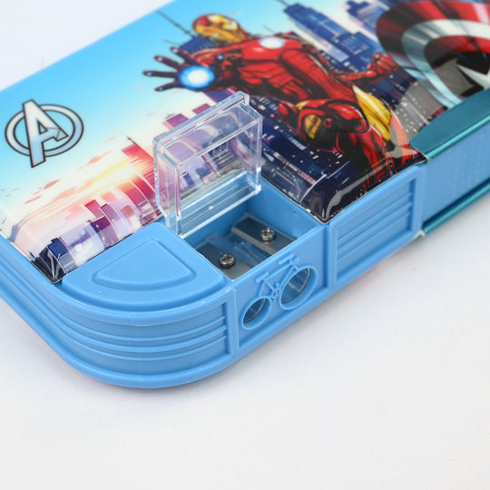 Double Sided Multi-functional Magnetic Pencil Box