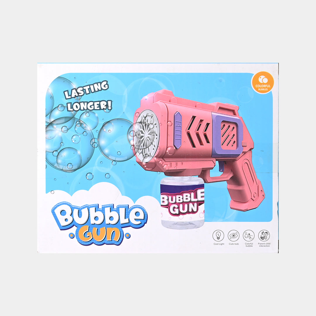 Bubble Gun With Light For Kids