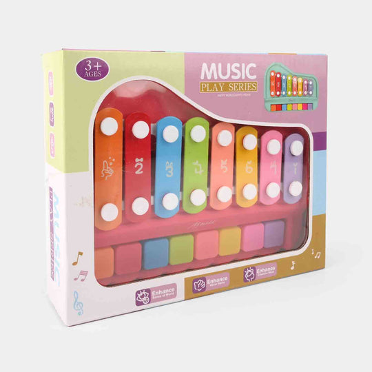 2 in 1 Piano & Eight Tone Xylophone