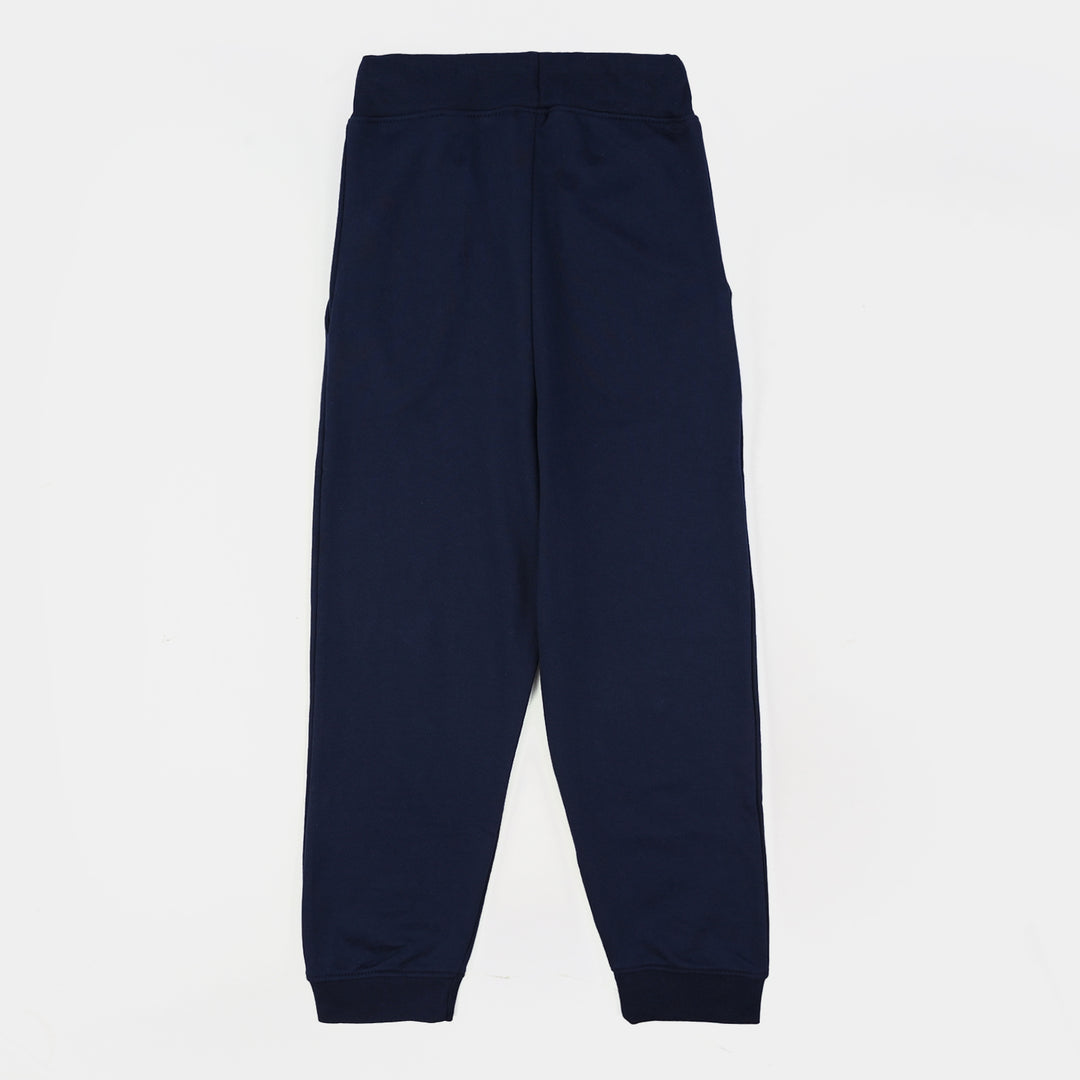 Boys Jersey/Terry 2 Piece Suit All Happen-NAVY