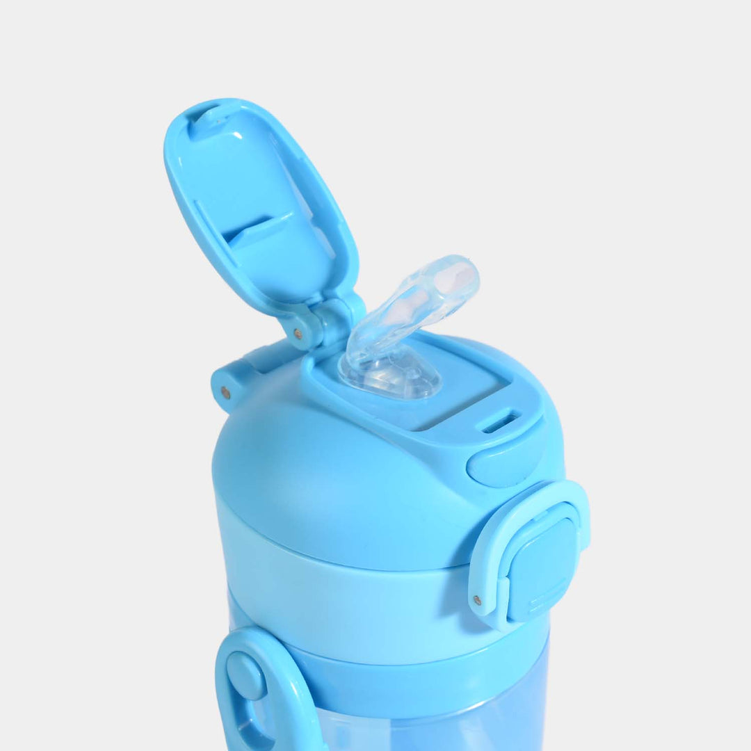 Kids Straw Water Bottle with Strap
