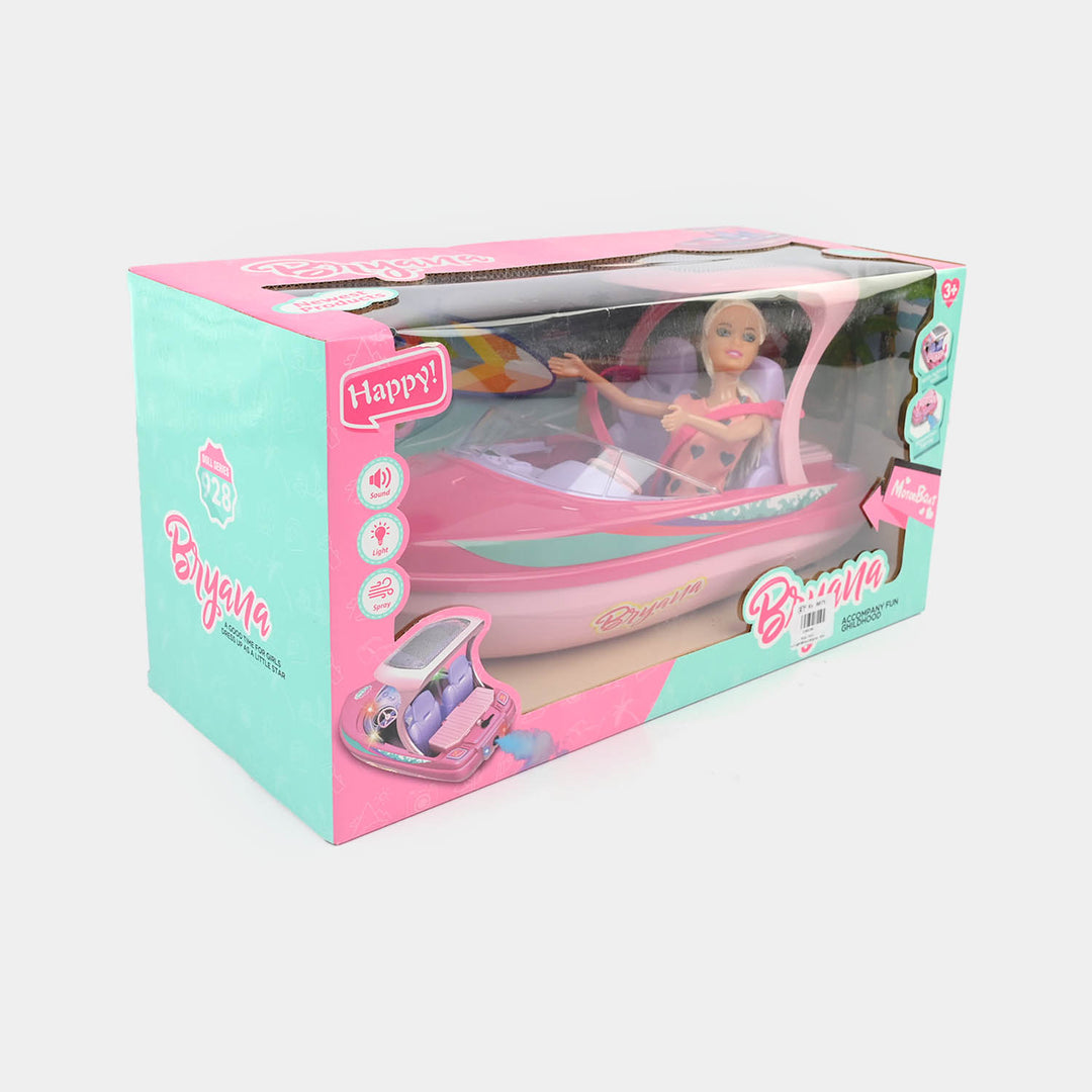 Ship Doll With Light & Music & Spray