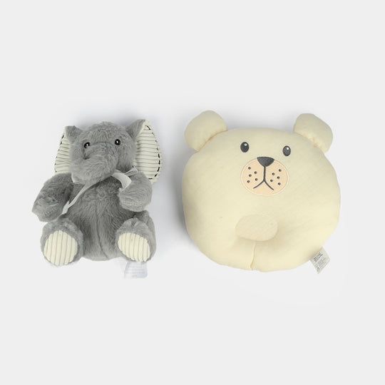 Head Pillow & Plush Toy