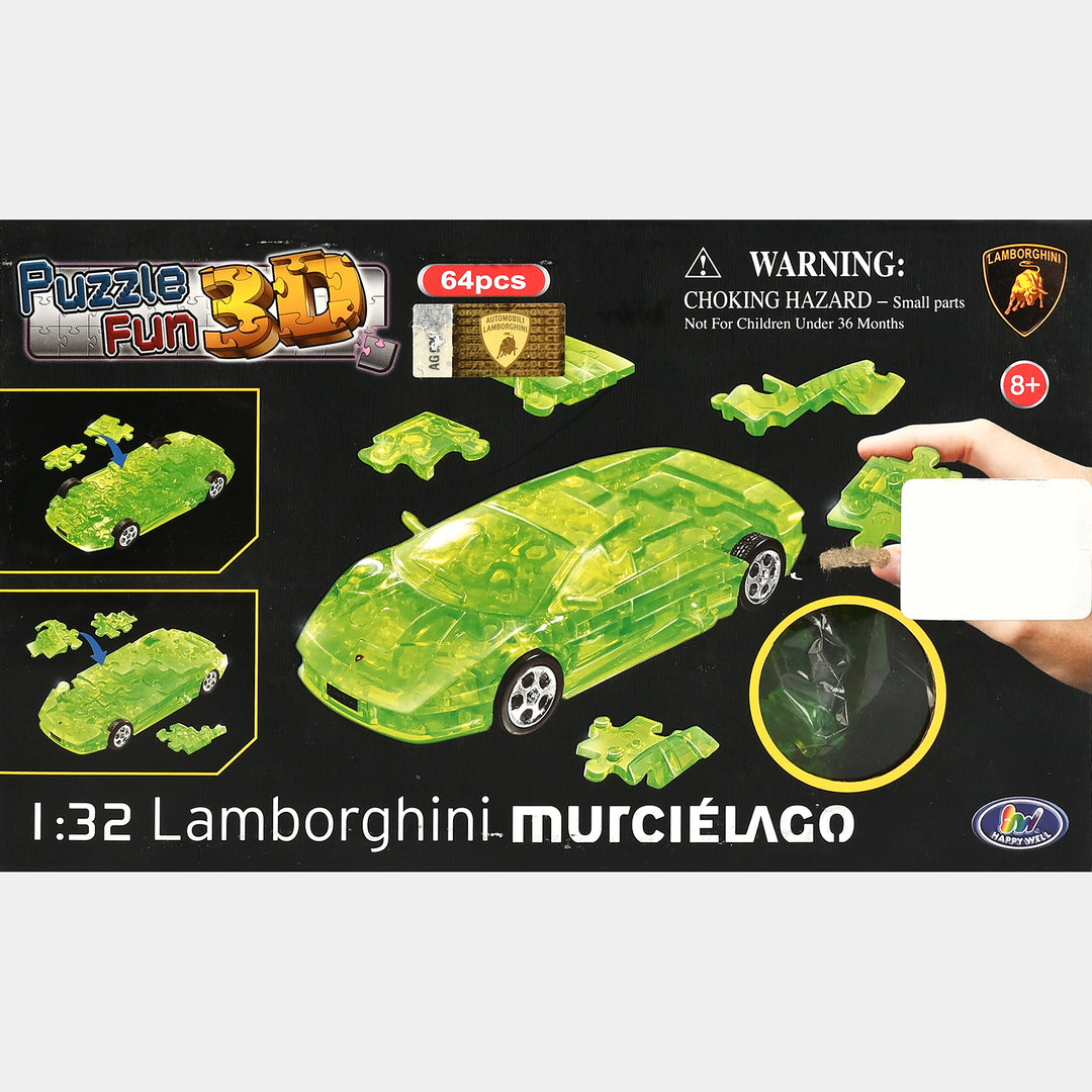 1:32 3D Crystal Jigsaw Puzzle Set