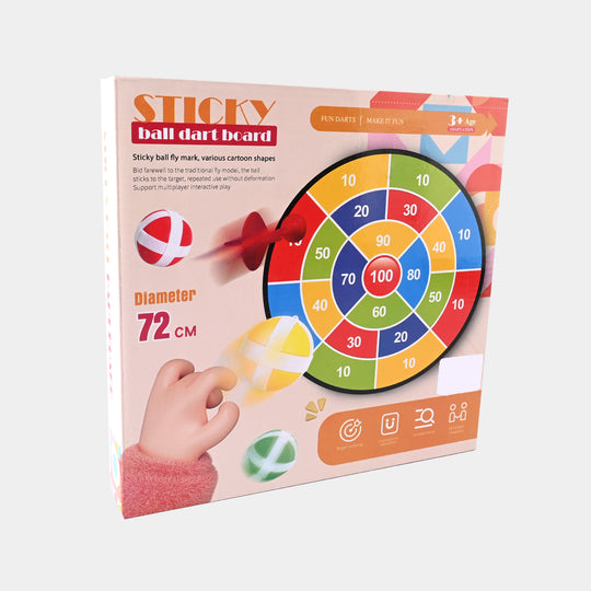 Sticky Dart Set With 6 Pcs Ball