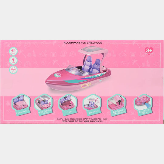 Ship Doll With Light & Music & Spray