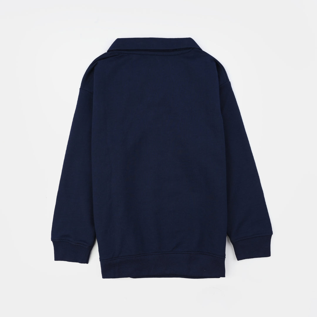Boys Jersey/Terry 2 Piece Suit All Happen-NAVY
