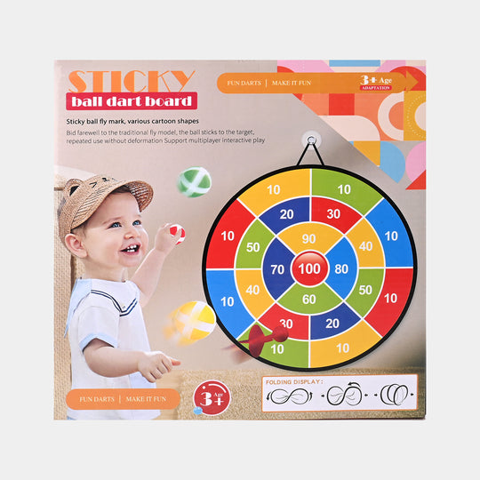 Sticky Dart Set With 6 Pcs Ball