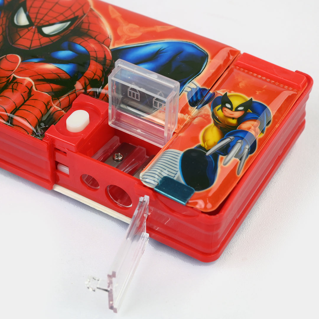 Double Sided Multi-functional Magnetic Pencil Box