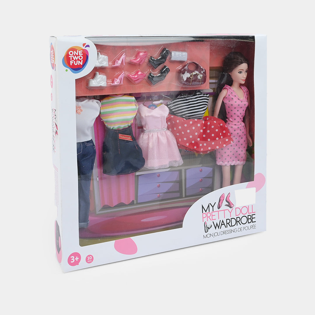 Fashion Doll Clothing and Accessories Playset