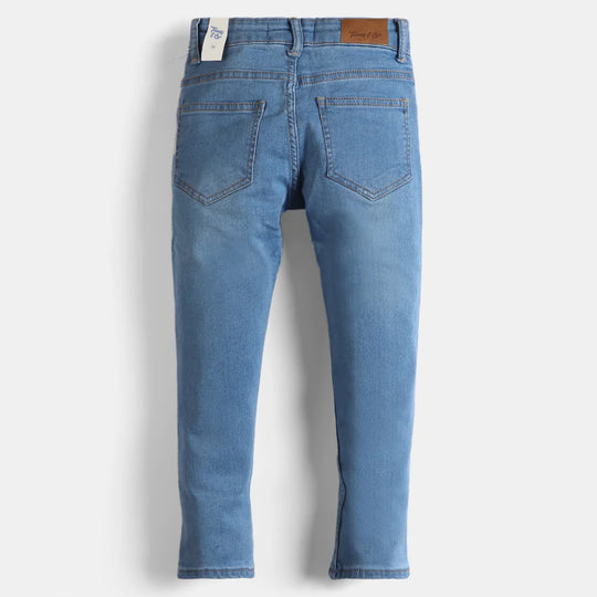 Teens Denim Pant - Lt-BLUE