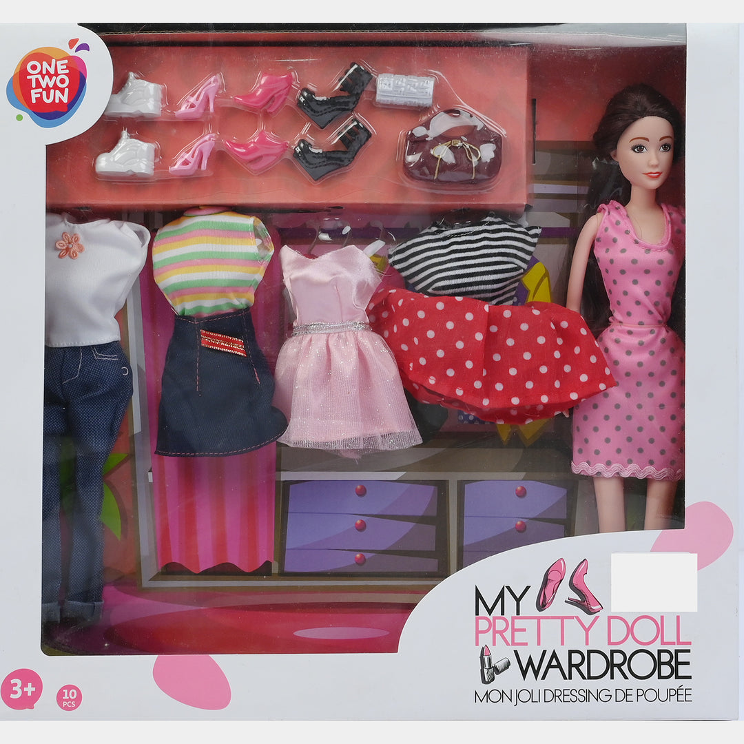 Fashion Doll Clothing and Accessories Playset