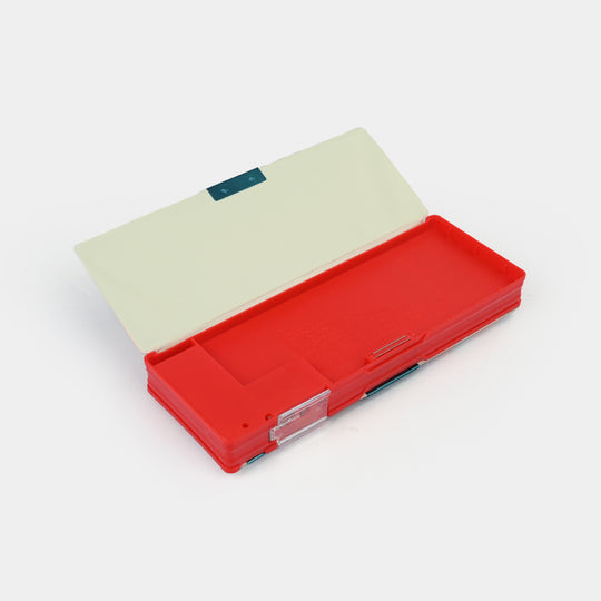 Double Sided Multi-functional Magnetic Pencil Box
