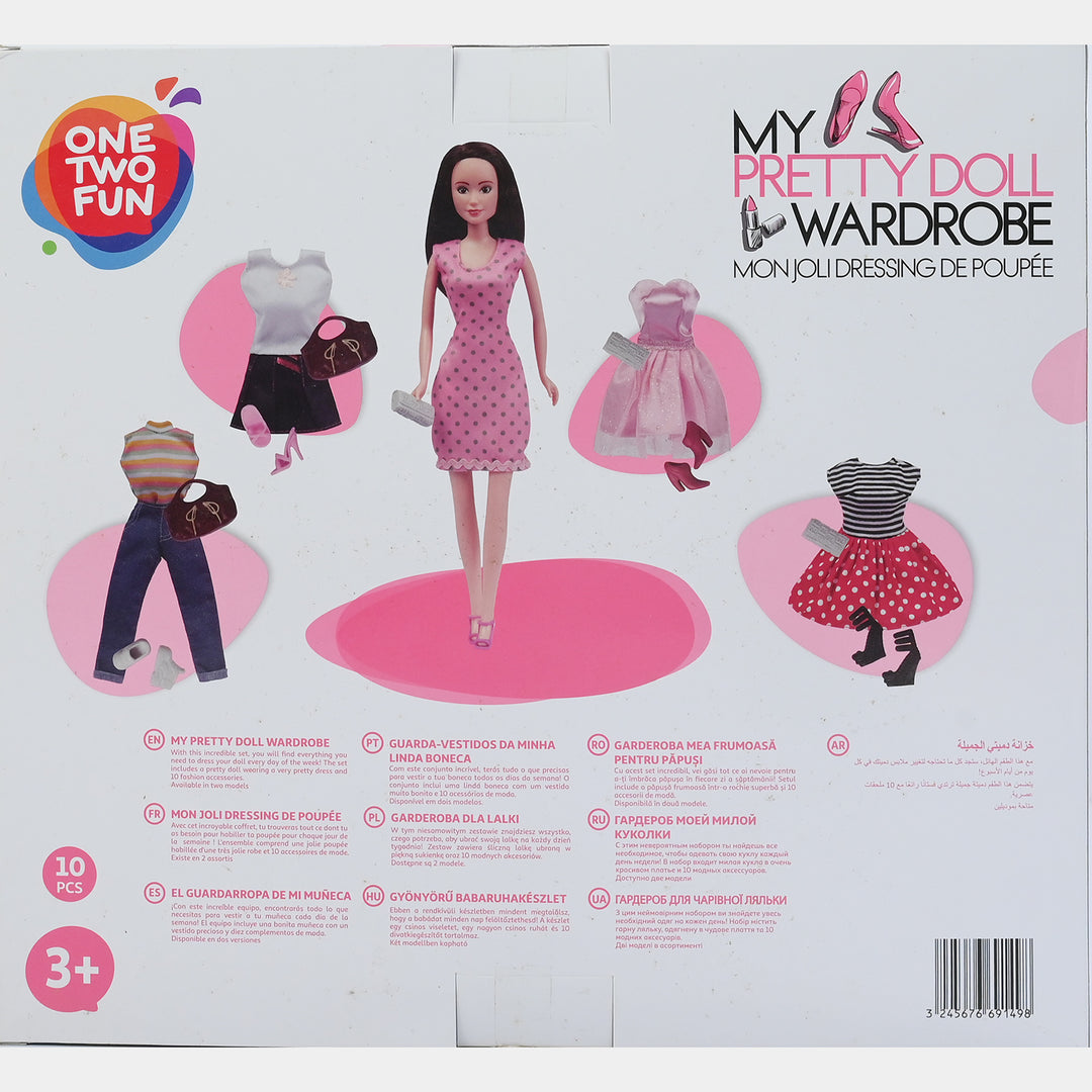 Fashion Doll Clothing and Accessories Playset