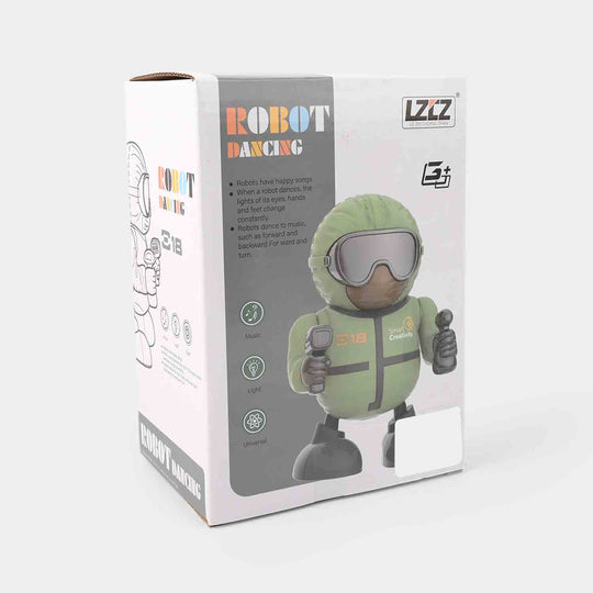 Dancing Robot with Light & Sound Toy