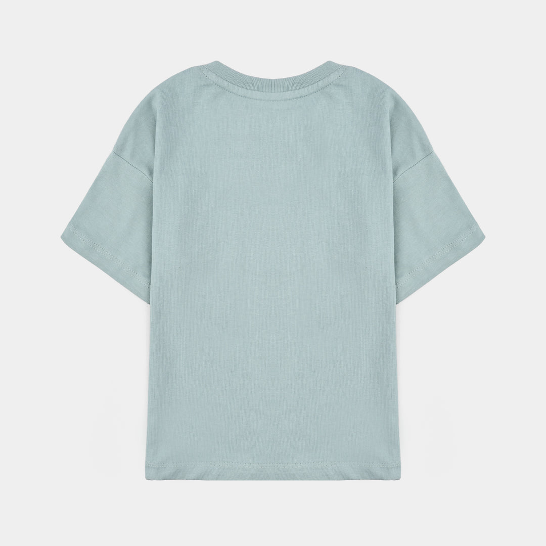 Boys Cotton Jersey T-Shirt Always Explore