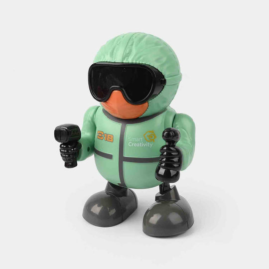 Dancing Robot with Light & Sound Toy