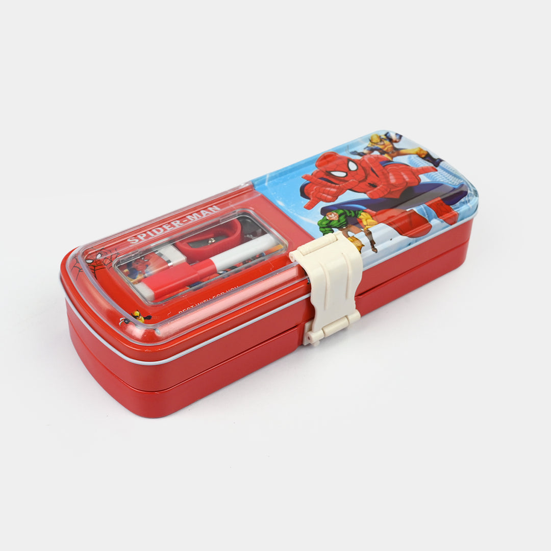 Multifunctional Metal Pencil Box