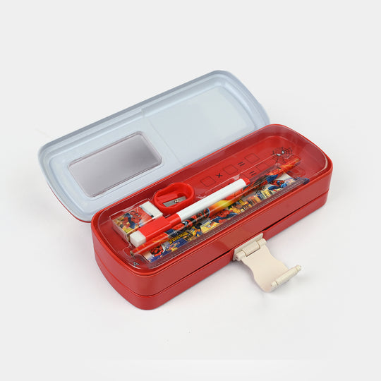 Multifunctional Metal Pencil Box
