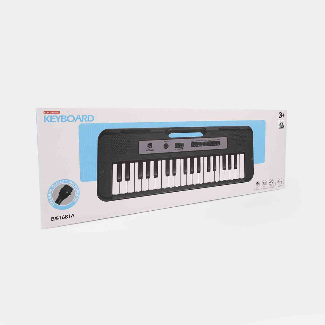 Electronic Keyboard with Microphone | 37-Key Multi-Function Piano for Kids