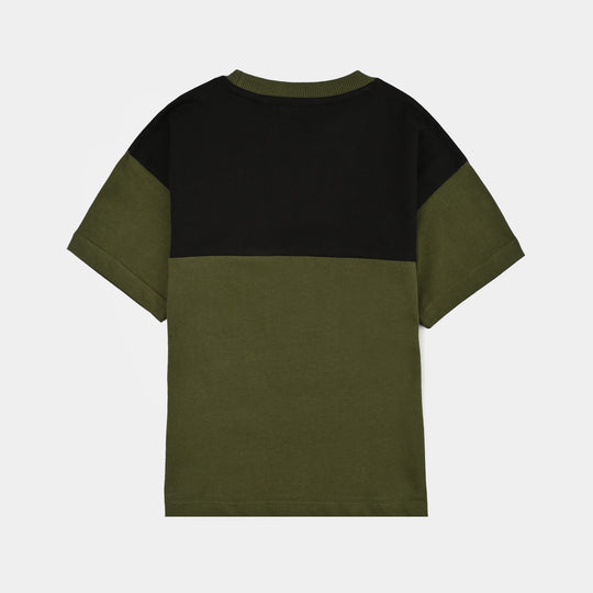 Boys Jersey/Terry 2 Piece Suit Sydney Harbour-GREEN