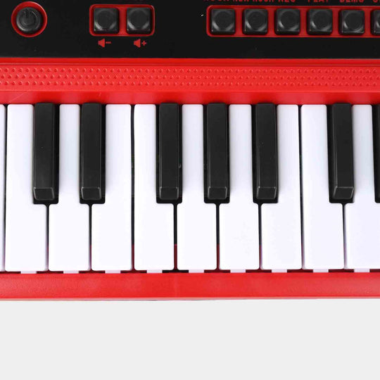 Electronic Keyboard with Microphone | 37-Key Multi-Function Piano for Kids