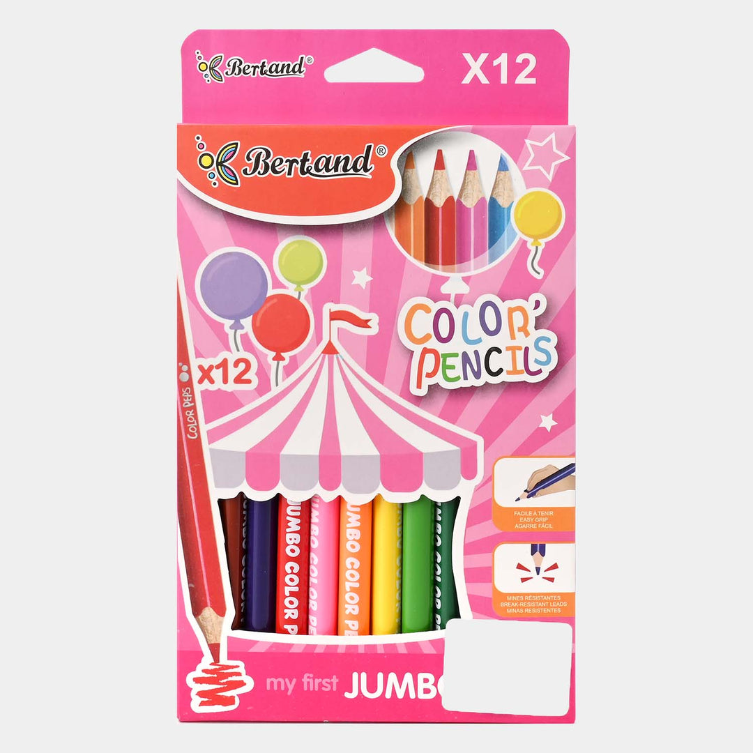 Color Pencil Jumbo New | 12PCs