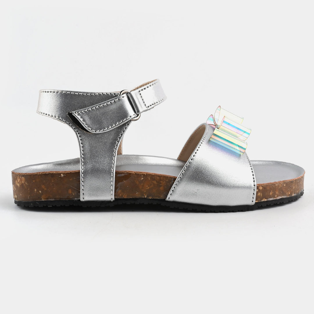 Girls Sandal 40-110-SILVER