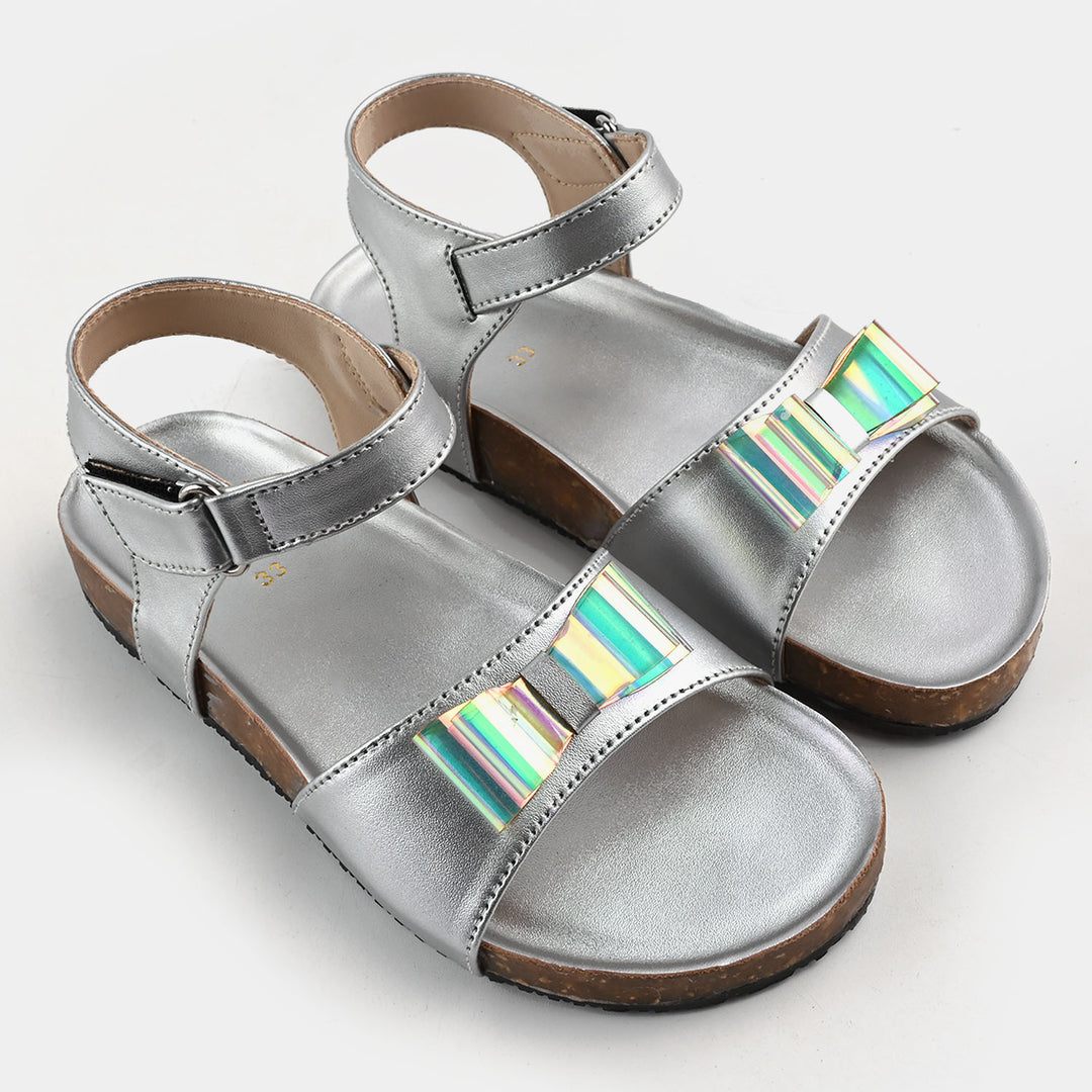 Girls Sandal 40-110-SILVER